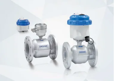 KROHNE WATERFLUX - ელემენტზე მომუშავე ელექტრომაგნიტური წყლის მრიცხველი კომერციული აღრიცხვისა და გაჟონვების მართვისთვის.