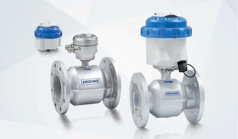 KROHNE WATERFLUX - ელემენტზე მომუშავე ელექტრომაგნიტური წყლის მრიცხველი კომერციული აღრიცხვისა და გაჟონვების მართვისთვის.