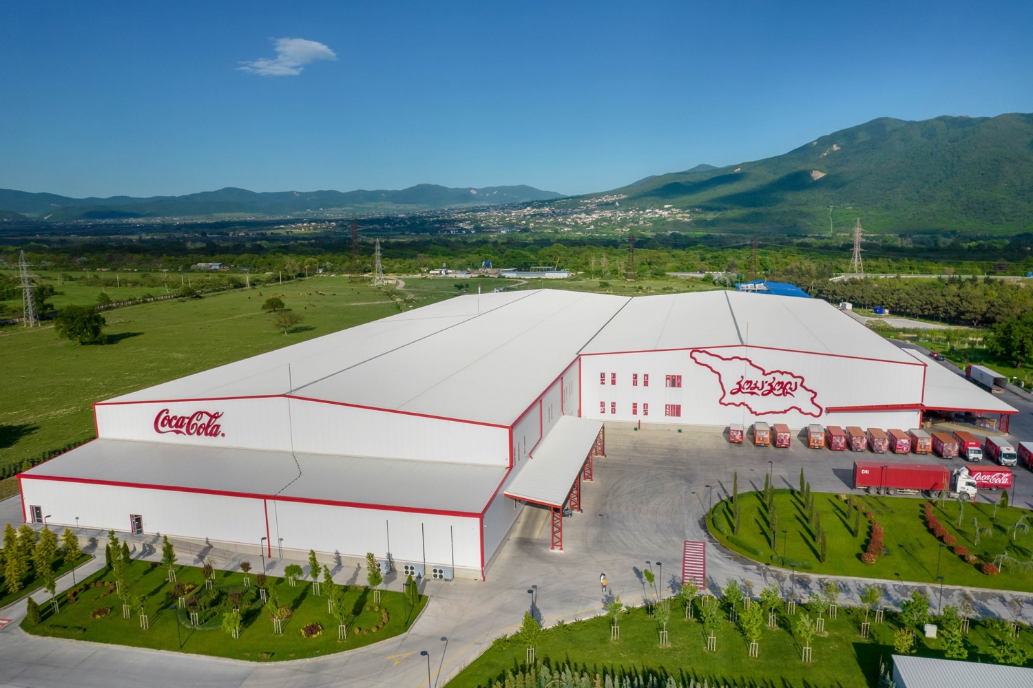 Coca Cola's production facility in Natakhtari