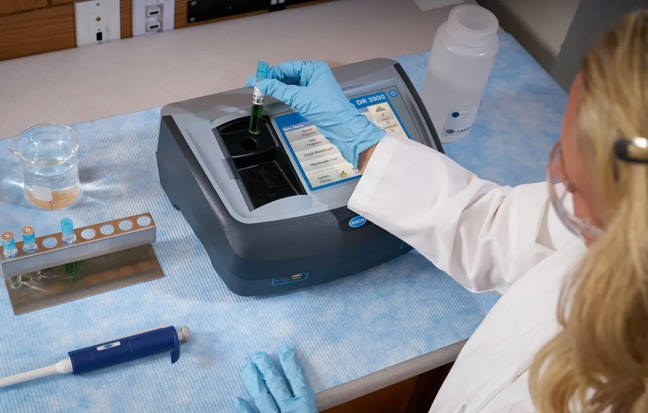 High-Precision Water Quality Control with HACH Spectrophotometers